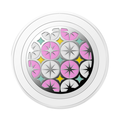 Secondary image for hover Enamel Atomic Wallpaper — PopGrip for MagSafe